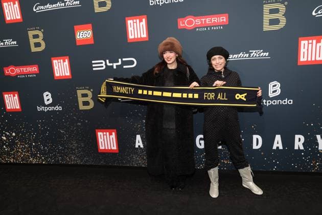 PLACE TO B Anna Thalbach with daughter Nellie Thalbach PLACE TO B BILD and Constantin Film invite you to the legendary party during the Berlinale at the Borchardt in Berlin Copyright: xEventpressxFuhrx