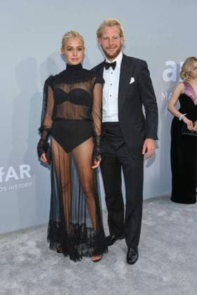 Bella Oelmann, Vanya Oberhof AT The Amfar Cannes Gala during The 74th Festival de Cannes Cannes Film Festival AT Villa Eilenroc in Antibes, France, 16 July 2021 Cotes D Azur France France