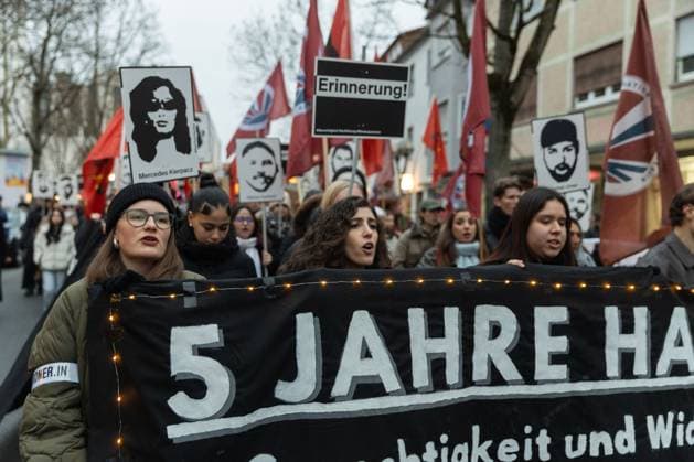 5 years of the racist attack in Hanau Rally and demonstration A