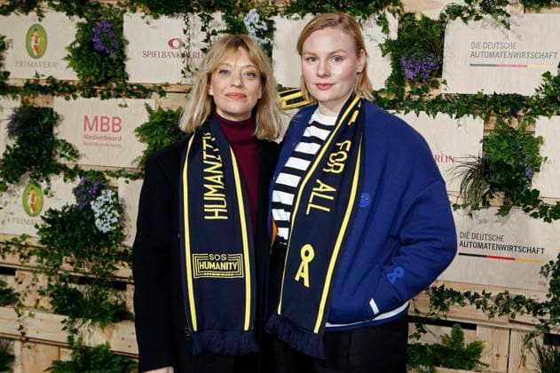 Heike Makatsch and Rosalie Thomass at the Medienboard Party 2025 as part of the Berlinale 2025 at Holzmarkt Berlin, 15 02 2025 Foto:xC.xTamckex xFuturexImagex mbb_5367