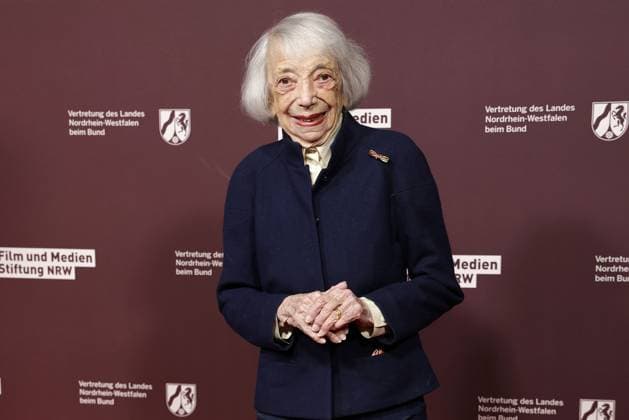 Margot Friedlaender at the NRW reception on 16 02 2025 as part of the Berlinale in Berlin NRW Berlinale reception in Berlin