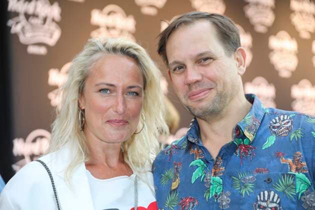 Eva Mona Rodekirchen and Bjorn Geske to Guest at the Celebration Party Lets keep Rockin 30 Years Hard Rock Cafe on Kurfuerstendamm Wednesday 18 May 2022in Berlin Berlin Germany