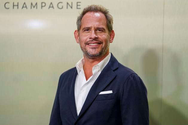 Moritz Bleibtreu at Moet effervescence Dinner on 09 November 2022 at Baerensaal in Berlin Berlin Germany