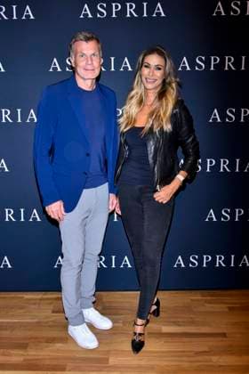 Actress Yasmina Filali and Ex Footballer Thomas Helmer the separate pair together to Guest at the Summer Party of Aspria Hamburg Uhlenhorst on Saturday 26 08 2023 in Hamburg HH D