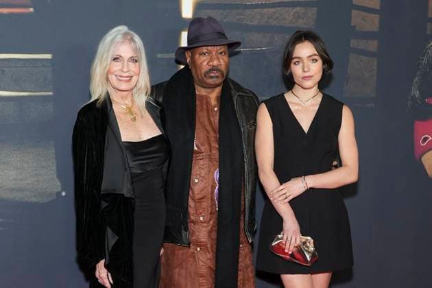 Joanna Cassidy, Luise Grossmann, Ving Rhames at the Premiere from uppercut on 17 January 2024 at Cinema in the Kulturbrauerei in Berlin Berlin Germany