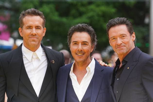 Ryan Reynolds, Shawn Levy, Hugh Jackman at arrivals for DEADPOOL & WOLVERINE Premiere, David H. Koch Theater at Lincoln Center, New York, NY, July 22, 2024. Photo By: Kristin Callahan Everett Collection PUBLICATIONXNOTxINxCANxCHNxFRAxITAxJPNxNORxPOLxRUSxESPxUKxUSA Copyright: xx 2422L01_KH083_H