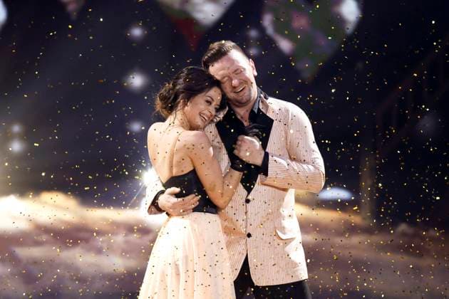 Professional dancer Malika Dzumaev and singer Ben Zucker at the 18th season of the RTL dance show Lets Dance at the Coloneum Cologne, 28 02 2025 NRW Germany Copyright: xChristophxHardtx