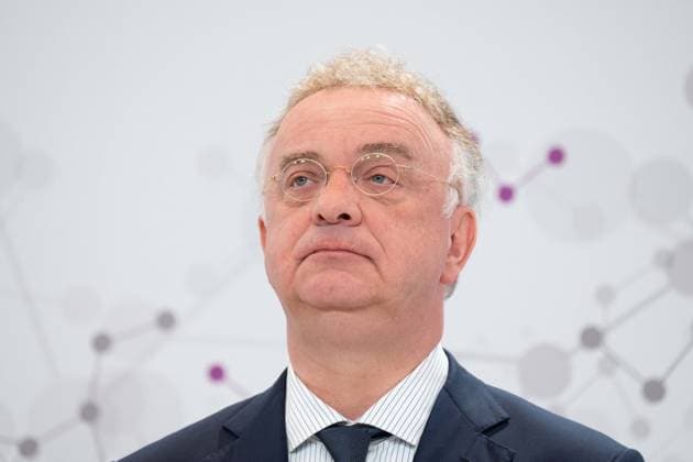 Christian KULLMANN, Chairman of the Executive Board, CEO, Annual Press Conference of Evonik Industries AG in Essen, 05 03 2025