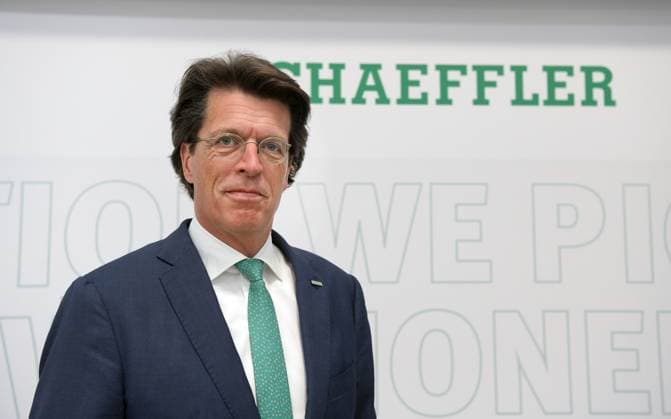 Germany, Herzogenaurach, 05 03 2025 Annual press conference of Schaeffler AG Photo Klaus Rosenfeld, Chairman of the Board of Managing Directors of Schaeffler AG Annual press conference of Schaeffler AG