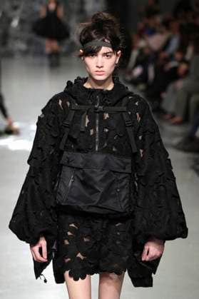 PFW - Cecilie Bahnsen Runway A model walks the runway during the Cecilie Bahnsen Womenswear Fall Winter 2025-2026 show as part of Paris Fashion at Palais De Tokyo on March 05, 2025 in Paris, France. Photo by Alain-Gil Gonzalez ABACAPRESS.COM Paris France  Copyright: xGonzalezxAlain-Gil ABACAx