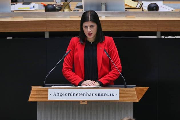 Berlin, Germany, 13 02 2025 Berlin House of Representatives 61 Session Derya Caglar, SPD Copyright: xdtsxNachrichtenagenturx dts_59063