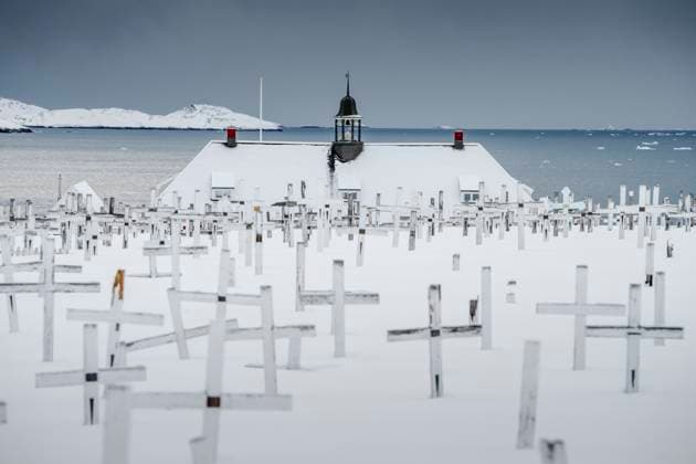 GREENLAND Atmosphere in Nuuk Church in Nuuk on Friday, March 14, 2025 The Greenlanders held elections for Greenland s parliament on March 11 Photo Mads Claus Rasmussen Ritzau Scanpix , Nuuk Greenland  Copyright: RitzauxScanpix MadsxClausxRasmussenx spdk20250314-205300-L