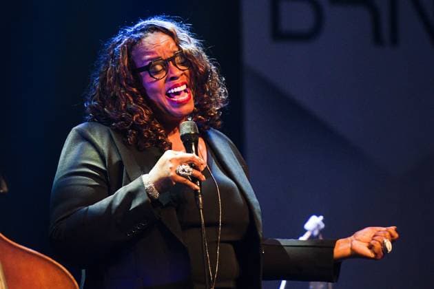 American singer Dianne Reeves sings at JazzFest 2025 in Brno, Czech Republic, March 16, 2025. (CTKxPhoto PatrikxUhlir) CTKPhotoP2025031606633  CTKPhotoP2025031606633