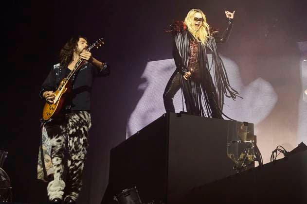 Tom Kaulitz and Bill Kaulitz from Tokio Hotel live at a concert of The Tour 2025 in the Swiss Life Hall Hannover, 22 03 2025 Foto:xU.xStammx xFuturexImagex tokio_5351
