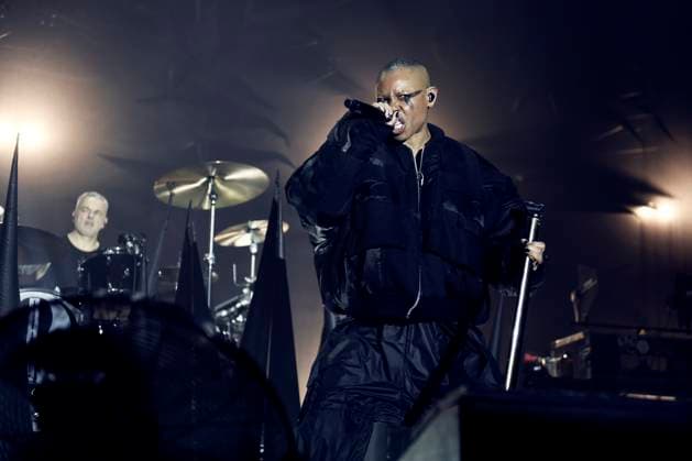 Singer Deborah Anne Dyer aka Skin Skunk Anansie at a concert in the Palladium in Cologne Singer Deborah Anne Dyer aka Skin Skunk Anansie at a concert in the Palladium in Cologne snapshot photography D Vorndran