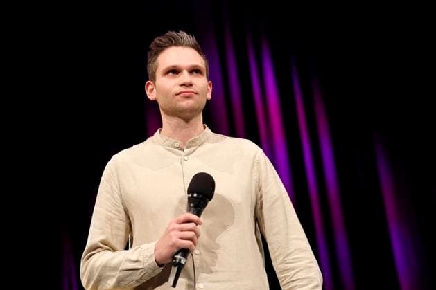 Comedian Fabian Köster at the Lit Cologne 2025 event Fabian Köster and Jonas Hector are ready for action at the WDR Funkhaus Cologne, 24 03 2025 NRW Germany Copyright: xChristophxHardtx