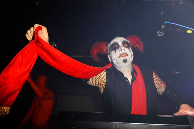 Das Ich performing Electrowerkz LONDON, ENGLAND - JANUARY 9: Bruno Kramm of Das Ich performing at Electrowerkz on January 9, 2016 in London, England. CAP MAR Martin Harris Great Britain Copyright: xMartinxHarris CapitalxPicturesx