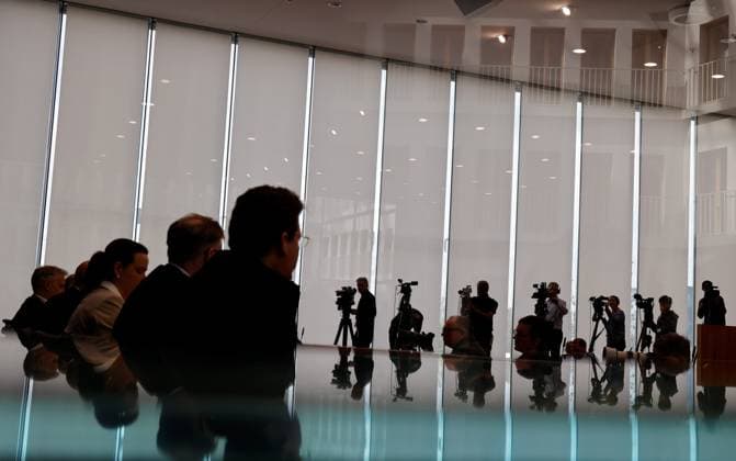 Germany, Berlin, Federal Press Conference, Topic
