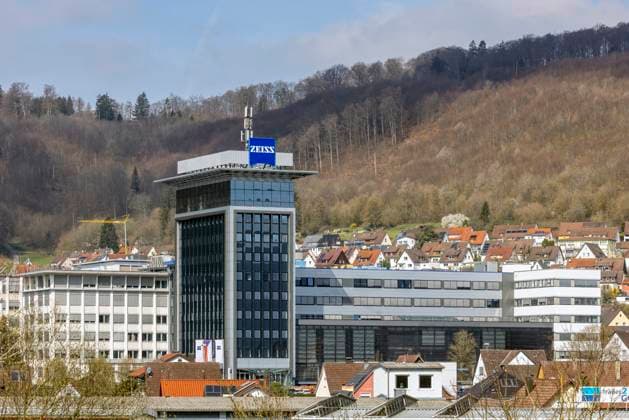 Group Management of Carl Zeiss AG Company in the precision mechanics and optics industry 11 04 2025 Oberkochen, Baden Württemberg, Germany, Europe