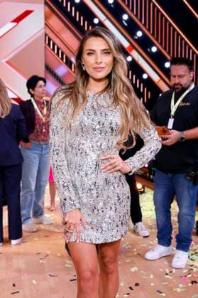 Presenter Sophia Thomalla at the 18th season of the RTL dance show Lets Dance at the Coloneum Cologne, 11 04 2025 NRW Germany Copyright: xChristophxHardtx