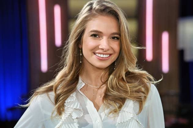 Lola Weippert at the recording of the WDR talk show Kölner Treff at WDR Studio BS 3 Cologne, 11 04 2025 Foto:xC.xAdolph xFuturexImagex koelner_treff1104_5462