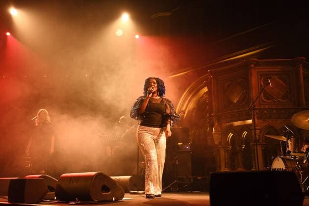 P.P. Arnold performing at Union Chapel, London LONDON, ENGLAND - MAY 14: P.P. Arnold (Patricia Ann Cole) performing at Union Chapel, London on May 14, 2022. CAP MAR MAR Great Britain UK Copyright: xMartinxHarris CapitalxPicturesx