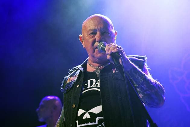 Rose Tattoo performing at Islington Assembly Hall, London LONDON, ENGLAND - JULY 25: Angry Anderson of ˜Rose Tattoo™ performing at Islington Assembly Hall, London on July 25, 2022. CAP MAR MAR Great Britain Copyright: xMartinxHarris CapitalxPicturesx