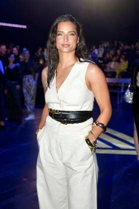 Amira Aly at the ABOUT YOU Fashionmania by AYFW in the Uber Eats Music Hall Berlin, 25 04 2025 Foto:xM.xBehrensx xFuturexImagex about_you_5577