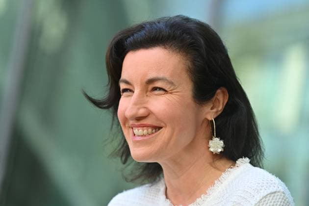Dorothee BAER Federal Minister for Research and Space, single image, cropped single motif, portrait, portrait Announcement of the CSU Ministers of the Federal Government Press conference following the board meeting of the CSU Presidium at the CSU state leadership in Munich on 28 04 2025