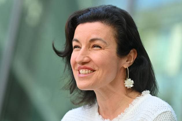 Dorothee BAER Federal Minister for Research and Space, single image, cropped single motif, portrait, portrait Announcement of the CSU Ministers of the Federal Government Press conference following the board meeting of the CSU Presidium at the CSU state leadership in Munich on 28 04 2025