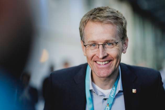 Daniel Guenther, CDU, State Premier of Schleswig Holstein, recorded at the CDU Federal Committee in Berlin, 28 April 2025 The Federal Committee is to approve the coalition agreement on the part of the CDU Berlin Germany Copyright: xFlorianxGaertnerx