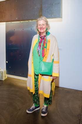 Art Noah Becker Vernissage Face the Fear Christiane Gräfin zu Rantzau at the vernissage Face the Fear by Noah Becker at Galerie Deschler on the occasion of Gallery Weekend on 01 05 2025 in Berlin Copyright: xEventpressxKochanx