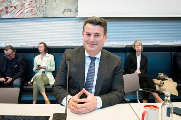 Opening pictures, meeting, SPD, Bundestag parliamentary group Opening pictures, meeting, SPD, Bundestag parliamentary group, Federal Minister of Labor, Hubertus Heil Berlin Berlin GER