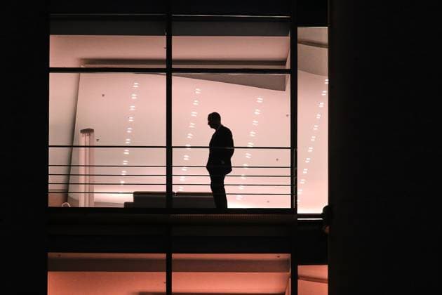 Berlin, Germany, 06 05 2025 Federal Chancellery Friedrich Merz in the Chancellors office for the first time The new Federal Chancellor walks through his office alone for the first time at 9.35 pm Copyright: xdtsxNachrichtenagenturx dts_65755