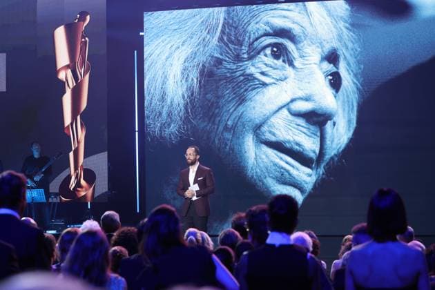 Igor Levit Laudator BEST FILM MUSIC Mourning speech for Margot Friedländer at the GERMAN FILM AWARD 2025 ceremony in Berlin Copyright: xEventpressxFuhrx