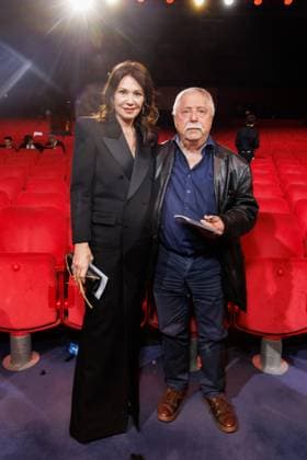 Award German Film Award 2025 Party Iris Berben and Wolf Biermann at the German Film Award 2025 at the Theater am Potsdamerplatz on 09 05 2025 in Berlin Copyright: xEventpressxKochanx