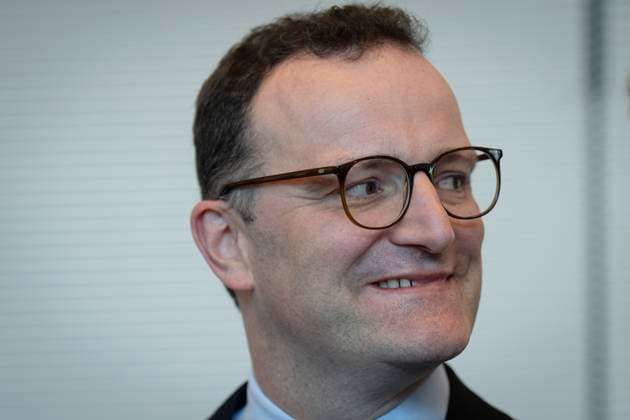 Bundestag parliamentary group, CDU CSU, Jens Spahn press statement, Bundestag, Bundestag parliamentary group, CDU CSU, Chairman, Jens Spahn, CDU Berlin Berlin GER