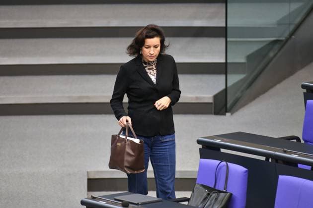 Berlin, Germany, 16 05 2025 German Bundestag 5 Bundestag session Minister for Research, Technology and Space Dorothee Bär CSU Copyright: xdtsxNachrichtenagenturx dts_67421