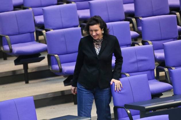 Berlin, Germany, 16 05 2025 German Bundestag 5 Bundestag session Minister for Research, Technology and Space Dorothee Bär CSU Copyright: xdtsxNachrichtenagenturx dts_67515