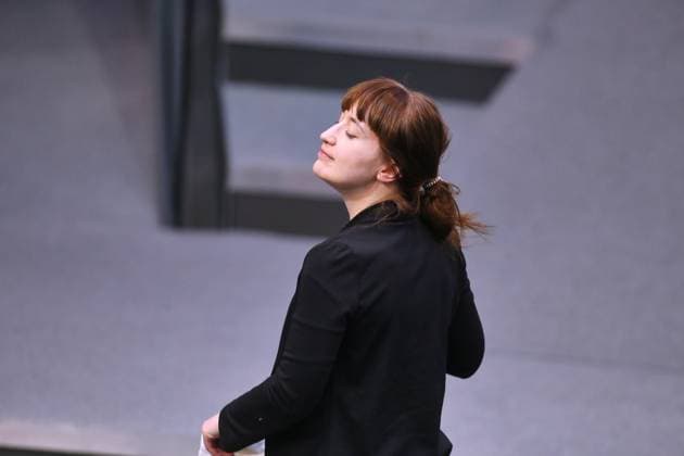 Berlin, Germany, 15 05 2025 German Bundestag 4 Bundestag session Heidi Reichinnek, Left Party Copyright: xdtsxNachrichtenagenturx dts_67317