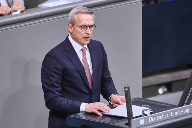 Berlin, Germany, 16 05 2025 German Bundestag 5 Bundestag session Digitalization Minister Karsten Wildberger, non-party, delivers a speech Copyright: xdtsxNachrichtenagenturx dts_67362