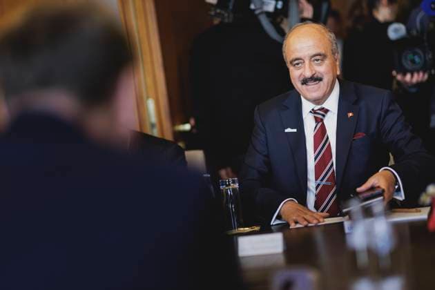 L R Johann Wadephul CDU , Federal Foreign Minister, and Mohamed Ali Nafti, Foreign Minister of Tunisia, photographed during the UN Peacekeeping Ministerial 2025 Berlin, 13 05 2025 Photographed on behalf of the Federal Foreign Office Berlin Germany Copyright: xFlorianxGaertner AAx