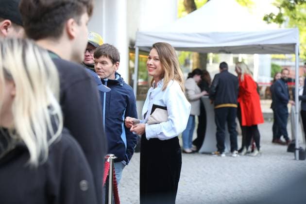 Sandrine Mittelstädt at the premiere of the cinema film The Phoenician Masterstroke at the Delphi Filmpalast Berlin, 22 05 2025 Berlin Germany Copyright: xMatthiasxWehnertx