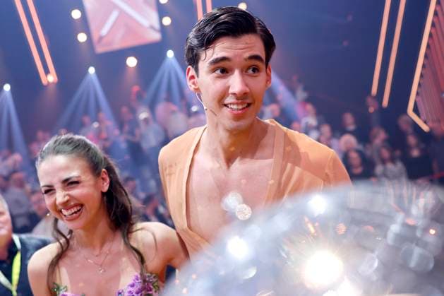 Professional golfer Diego Pooth and dancer Ekaterina Leonova win the final of the 18th season of the RTL dance show Lets Dance at the Coloneum Cologne, 23 05 2025 NRW Germany Copyright: xChristophxHardtx