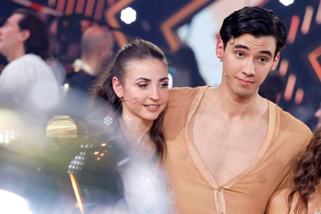 Professional golfer Diego Pooth and dancer Ekaterina Leonova win the final of the 18th season of the RTL dance show Lets Dance at the Coloneum Cologne, 23 05 2025 NRW Germany Copyright: xChristophxHardtx