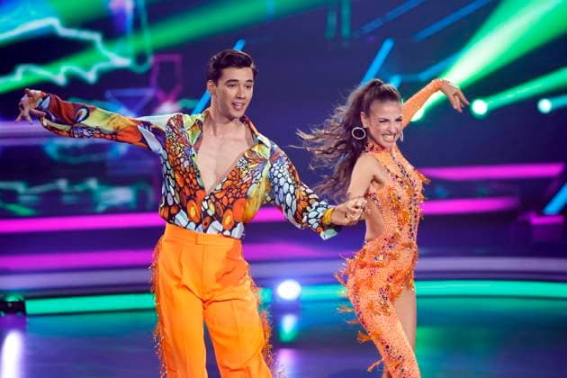 Professional golfer Diego Pooth and dancer Ekaterina Leonova win the final of the 18th season of the RTL dance show Lets Dance at the Coloneum Cologne, 23 05 2025 NRW Germany Copyright: xChristophxHardtx