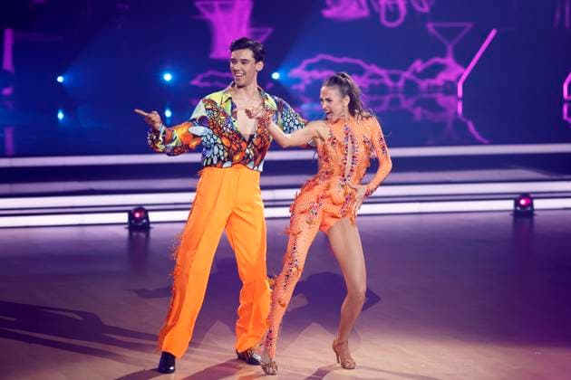 Professional golfer Diego Pooth and dancer Ekaterina Leonova win the final of the 18th season of the RTL dance show Lets Dance at the Coloneum Cologne, 23 05 2025 NRW Germany Copyright: xChristophxHardtx