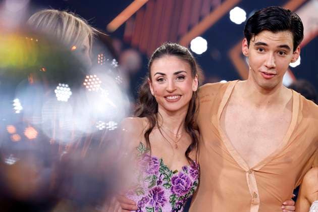 Professional golfer Diego Pooth and dancer Ekaterina Leonova win the final of the 18th season of the RTL dance show Lets Dance at the Coloneum Cologne, 23 05 2025 NRW Germany Copyright: xChristophxHardtx