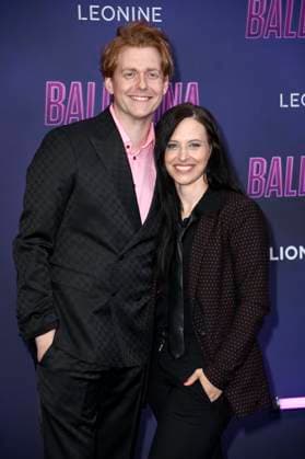 Johannes Heinrichs and Nadja Jo Klapper at the premiere of the movie film From the World of John Wick Ballerina at Zoo Palast Berlin, 26 05 2025 Foto:xN.xKubelkax xFuturexImagex ballerina_berlin_5537