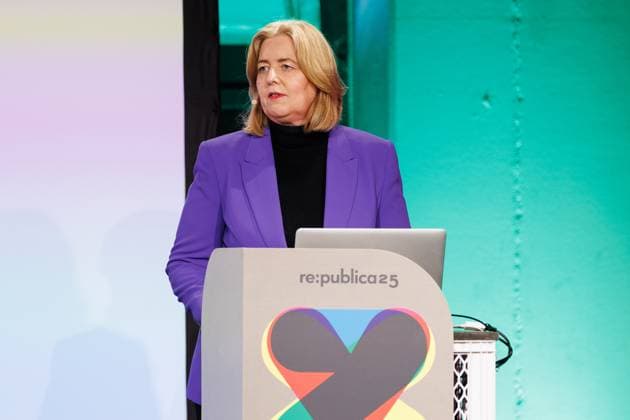 Bärbel Bas Federal Minister of Labor and Social Affairs , 26 05 2025, Berlin Germany , Event, Conference, re publica xprx